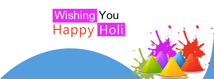 Facebook cover image for happy holi 2016