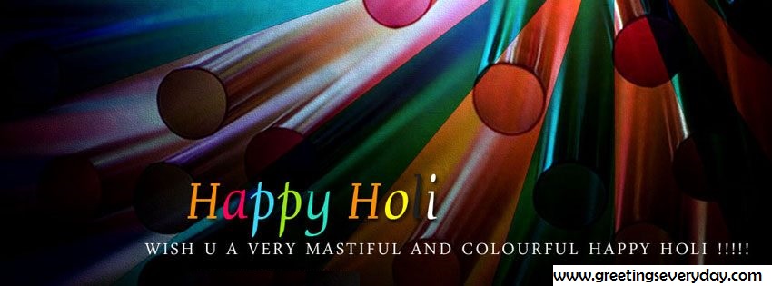 Facebook cover photo wallpaper for happy holi dhuleti 2016