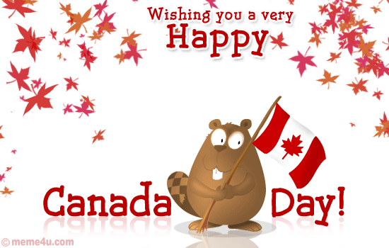 Happy Canada day WhatsApp Facebook status messages SMS with best wishes