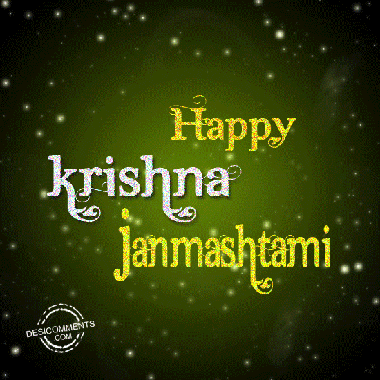 Happy Krishna Janmashtami Animated 3D Greetings Video