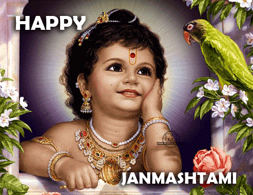 Happy Krishna Janmashtami Wishes Pictures for WhatsApp & Facebook