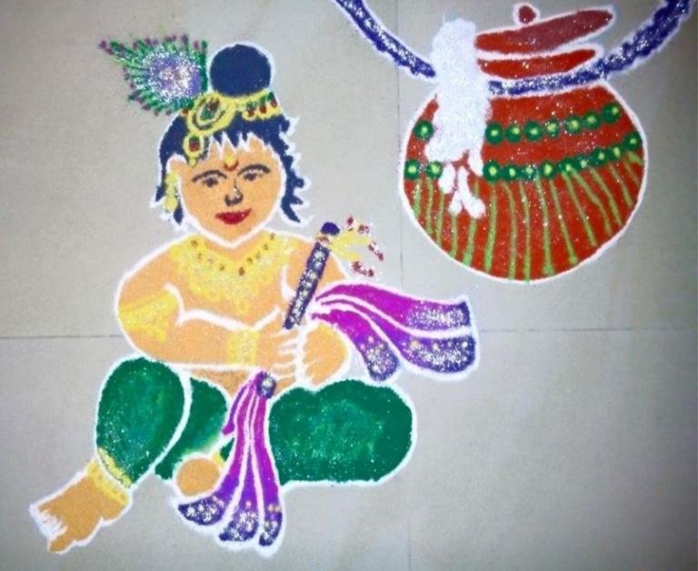 Krishna Janmashtami/ Jayanthi/ Gokul Ashtami Decoration Ideas & Images