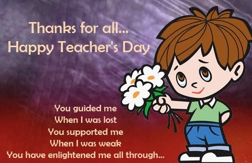 Download Teacher's day 2016 Greetings Cards in English