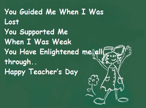 Happy Teacher's Day 2016 Pictures & Images in English with Best Wishes