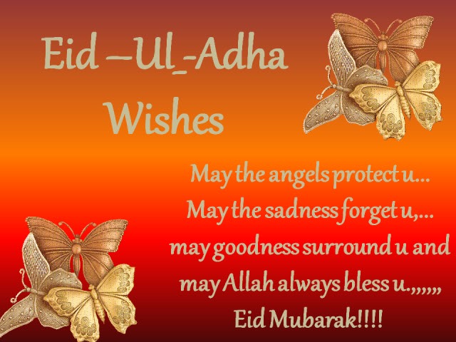 Happy Bakra/ Eid Al Adha Zuha Greeting Cards, Ecards, Images & Pictures in English