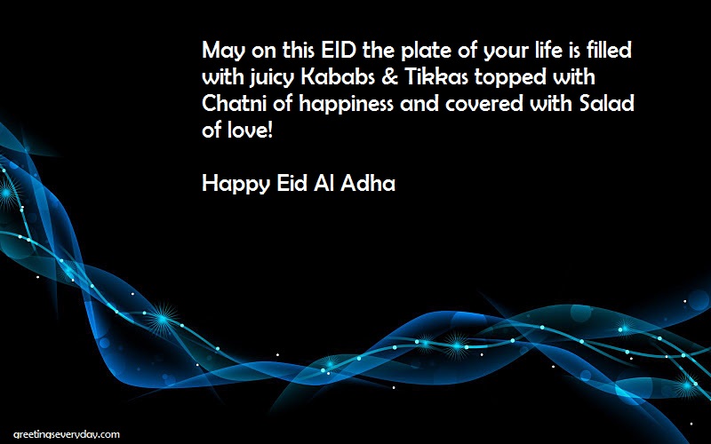 Bakra/ Eid Al Adha Zuha Wishes WhatsApp Status, SMS & Message in English