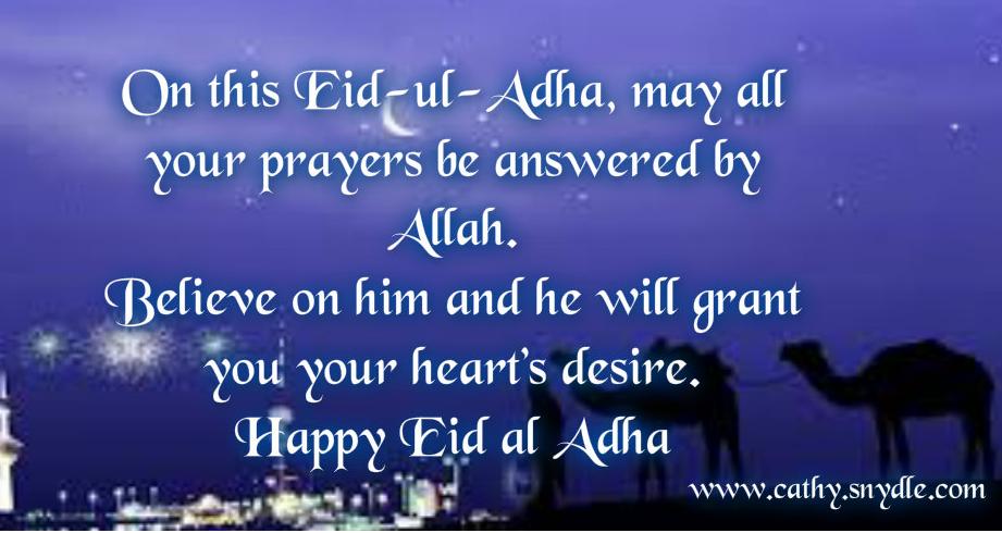 Best Bakra/ Eid Al Adha Mubarak Wishes Greeting Cards & Ecards 2016 in English