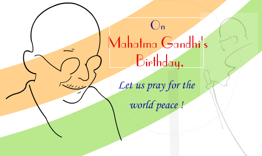 Download Gandhi Jayanti Wishes Images For WhatsApp