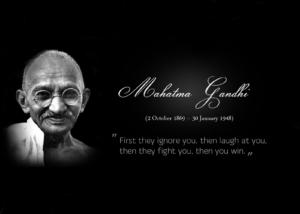 Gandhi Jayanti WhatsApp Dp & Facebook Profile Picture
