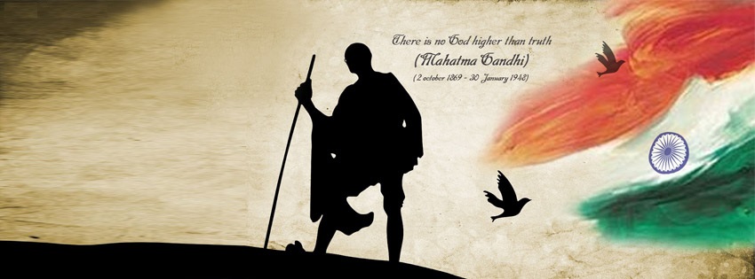 Gandhi Jayanti Facebook Cover Photo & Banners 