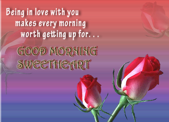 Good Morning Wishes Greeting Cards & Ecards For BF & GF