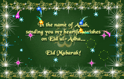 Happy Bakra Eid Al Adha Zuha 3D Animated Greeting Cards & Ecards for WhatsApp & Hike (2)