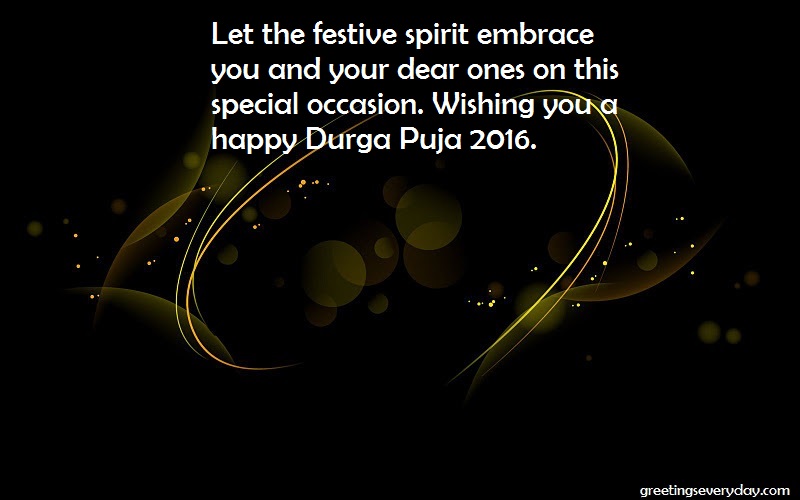 Happy Durga Puja Wishes Greeting Cards, Ecards, Images & Pictures