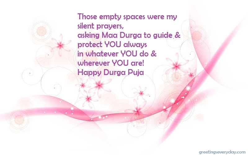 Happy Durga Puja Wishes WhatsApp & Facebook Status, Messages & SMS