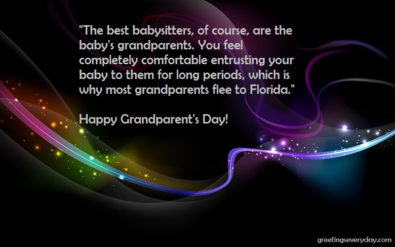 Happy Grandparent's Day Wishes Quotes, Sayings & Slogan