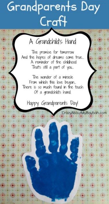 Happy National Grandparent's Day Crafts