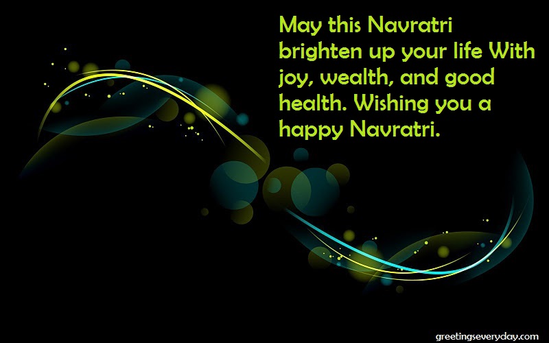 Happy Navratri Wishes Quotes, Sayings & Slogans with Best Wishes
