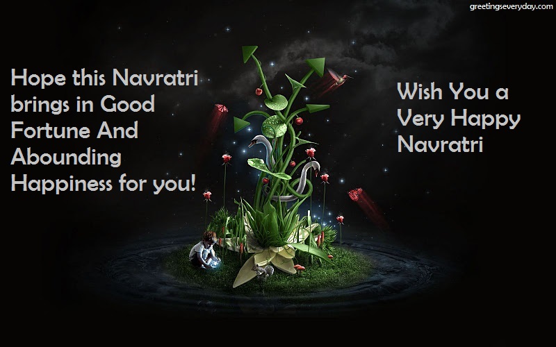 Happy Navratri Wishes Quotes, Sayings & Slogans For Family & Lovers