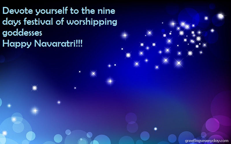 Happy Navratri Wishes Quotes, Sayings & Slogans with Best Wishes