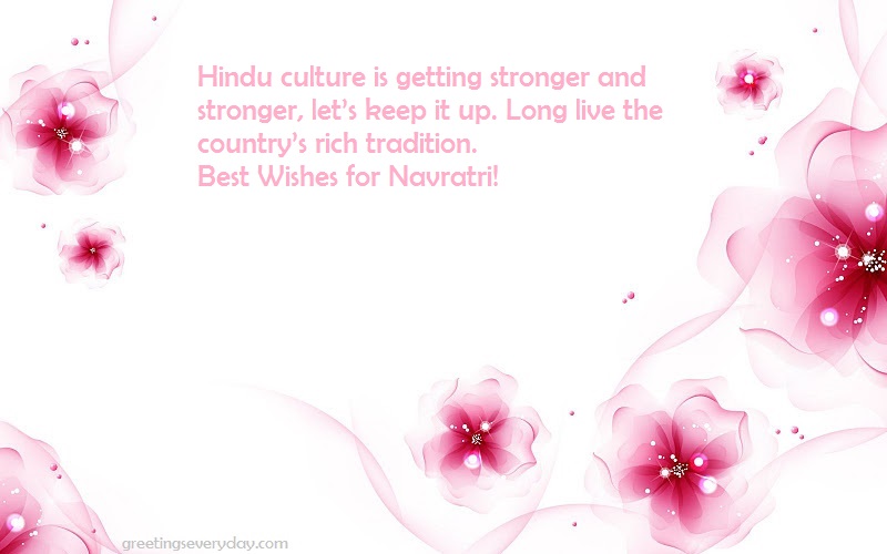Happy Navratri Wishes WhatsApp & Facebook Status, Messages & SMS in English