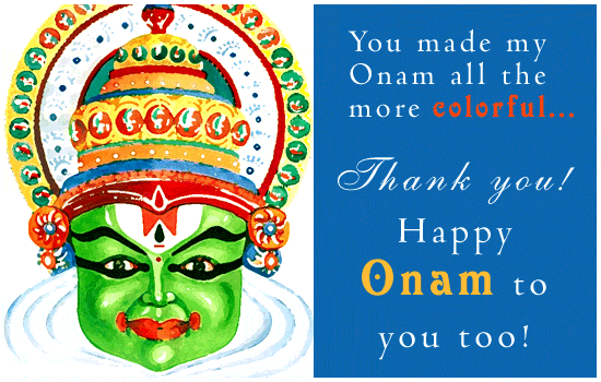 Happy Onam Wishes Animated, 3D Greeting Cards & Ecards For Family
