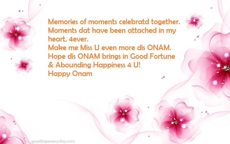 Happy Onam Wishes Sayings, Poems, Shayari in Malayalam & English