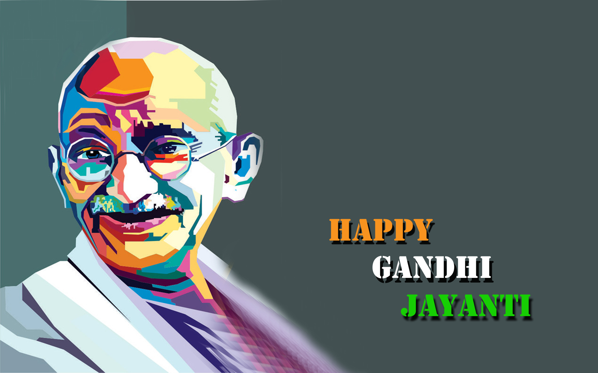 Mahatma Gandhi Jayanti Wishes HD Image For WhatsApp & Facebook 