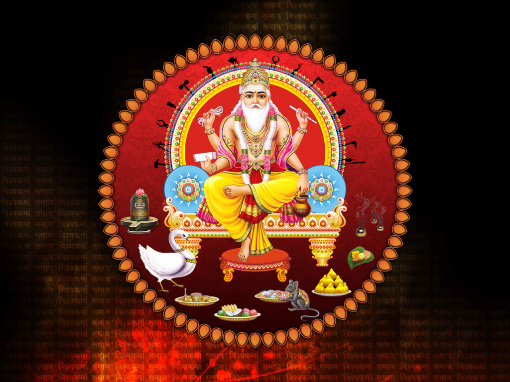 happy vishwakarma hindu god jayanti puja wishes HD wallpapers pictures photos