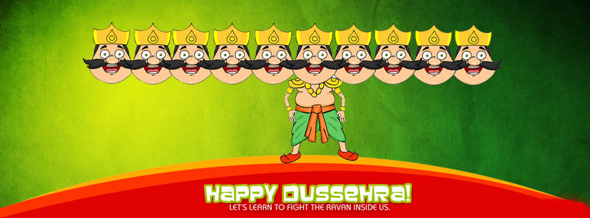 Download Happy Dussehra Google+ Cover Photos