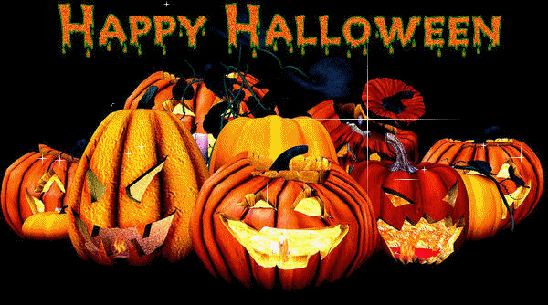Halloween Wishes Animated & 3D GIF