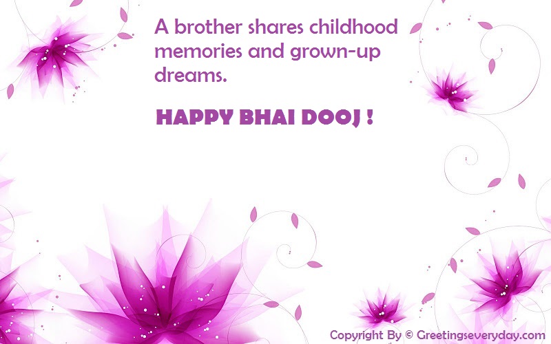 Happy Bhai Dooj Slogans For Brother & Sister