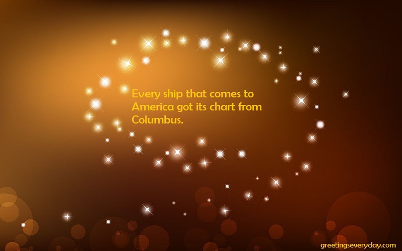 Happy Columbus Day Wishes Quotes, Sayings & Slogans