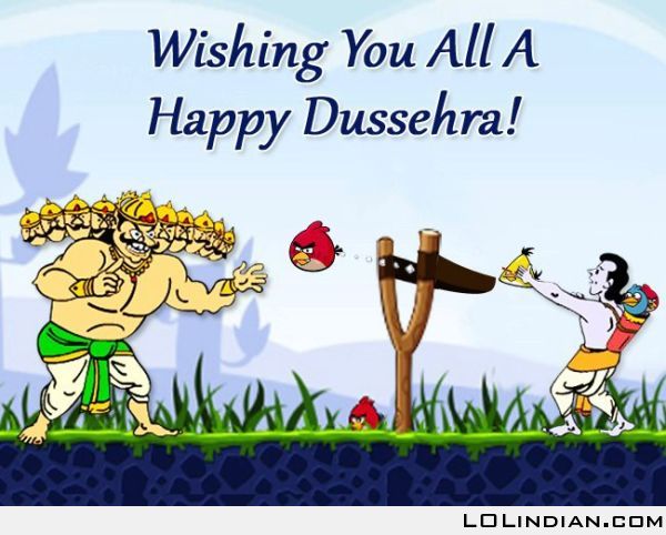 2018}* Happy Dasara Ravan Funny MEMES, Cartoon Images & Pictures
