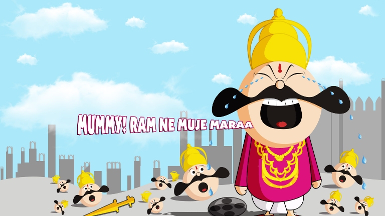 Happy Dasara Ravan Funny MEMES, Cartoon Images & Pictures