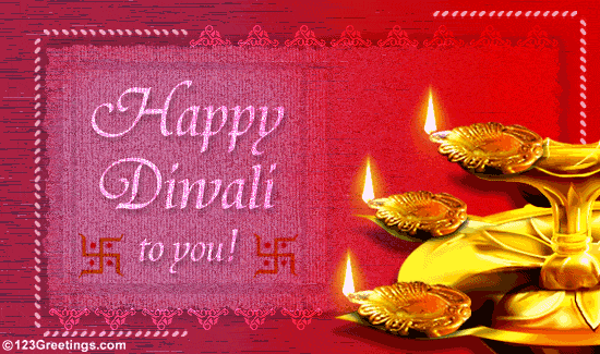 Happy Deepavali / Diwali 2021 Wishes 3D GIF, Glitters Picture & Image  Download