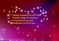 Happy Dussehra/ Vijayadashami Advance Wishes WhatsApp Status & Facebook Message