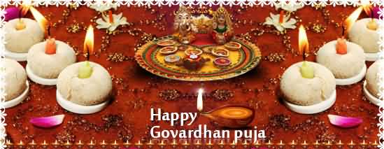Happy Govardhan Puja Banners & Cover Pictures For Facebook & Google Plus