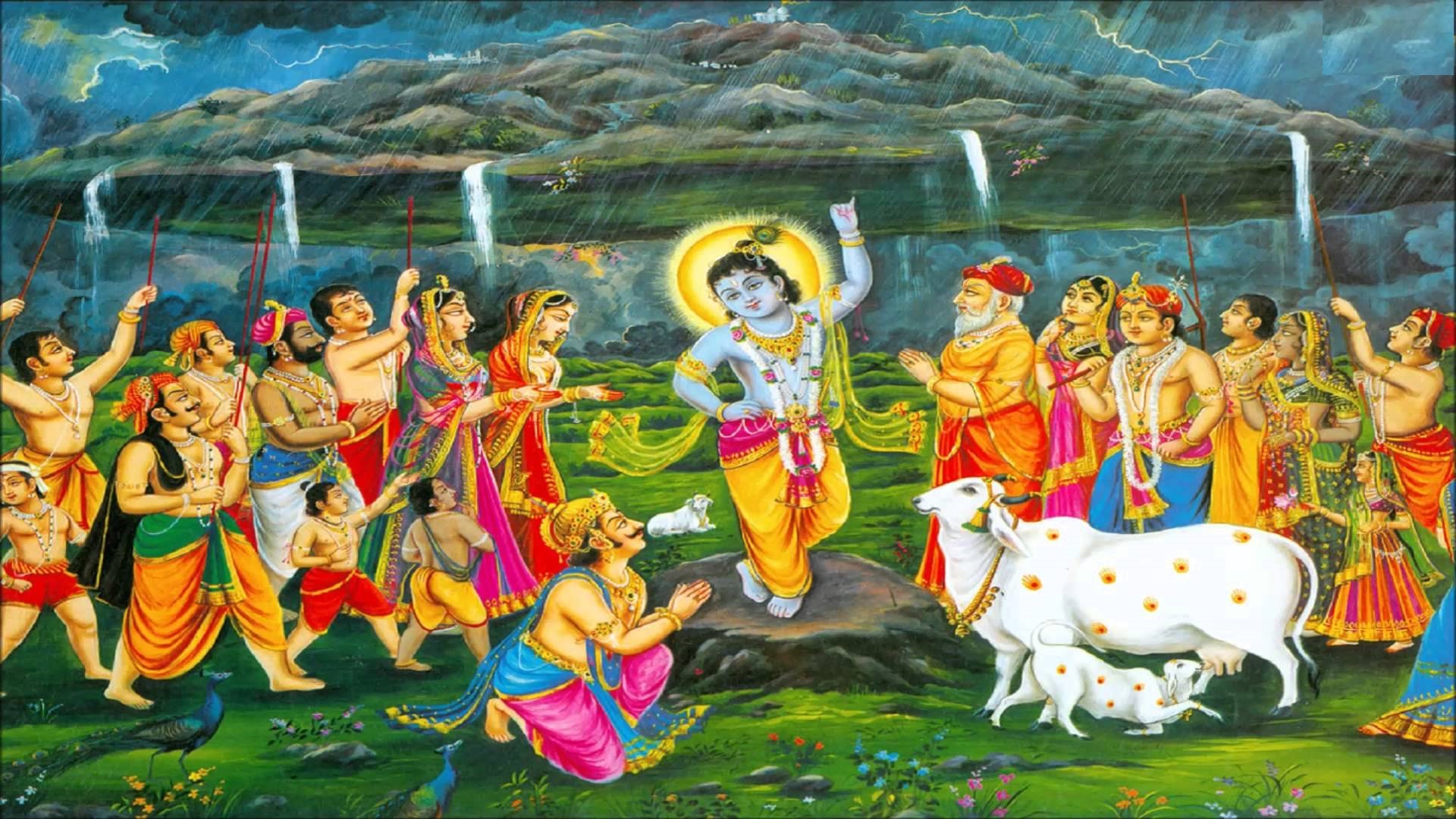 Happy Govardhan Puja Wishes Pic For WhatsApp