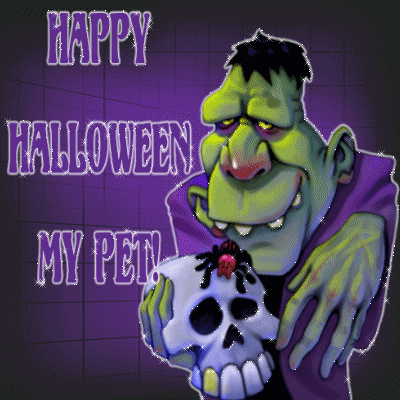 Halloween Wishes 3D Images