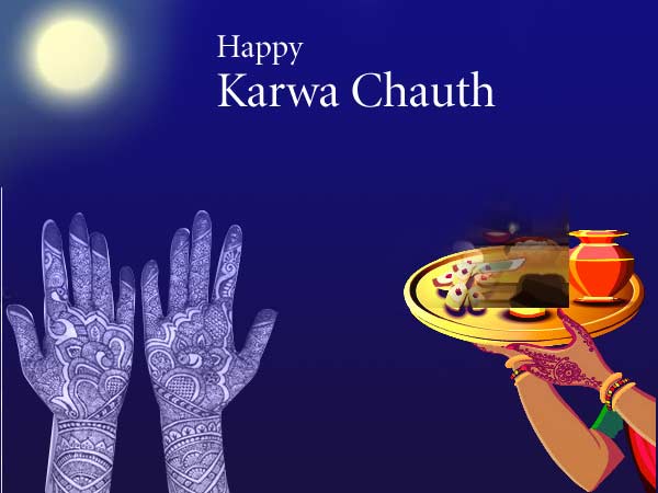Happy Karwa Chauth Wishes Greeting Cards & Images in English