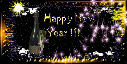 Happy New Year 2022 Animated Greeting Card