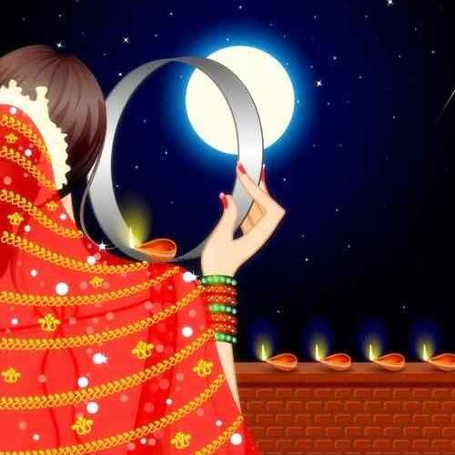 Karva Chauth Facebook Profile Picture