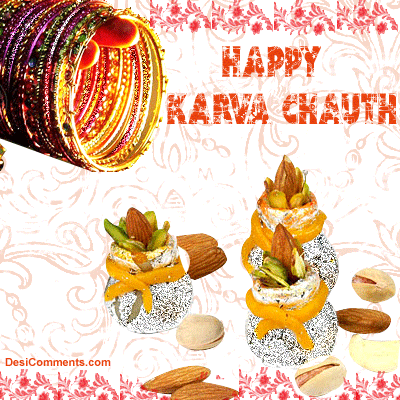 Karva Chauth Wishes Animated & 3D Greeting Cards For Facebook & Hike