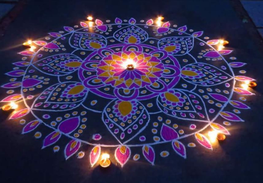 Top 100+ # Rangoli Designs Ideas, Images, Photos, Easy Freehand Patterns  for Diwali 2022 & New Year 2023