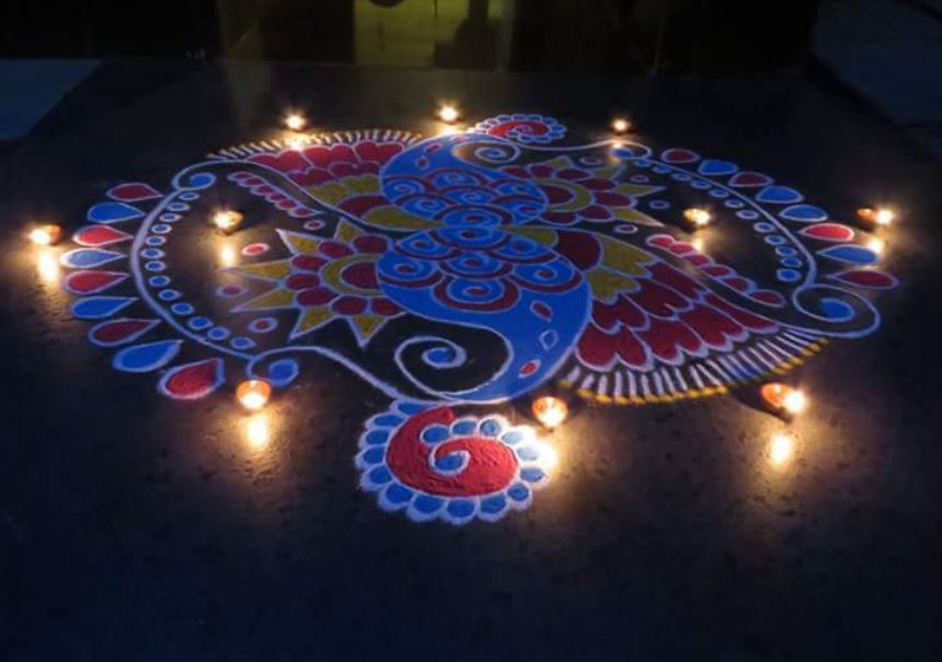 Rangoli Design For Diwali