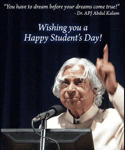 World Student's Day Wishes Greeting Card