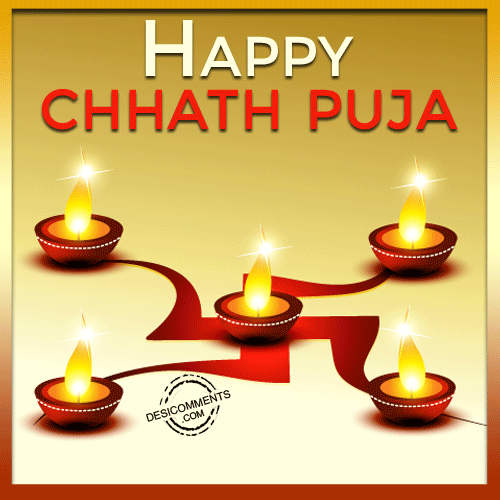 Chhath Puja 3D GIF Free Download For Facebook