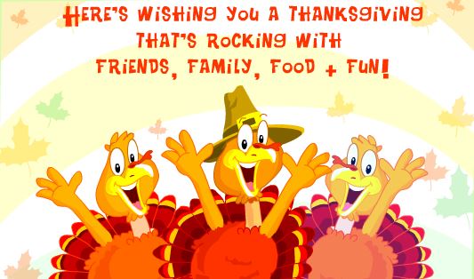 Happy Thanksgiving Day Turkey Fun Cards, Ecards, Images & Picture