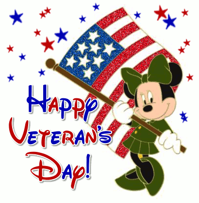 Happy Veterans Day Animated & 3D GIF Free Ecard