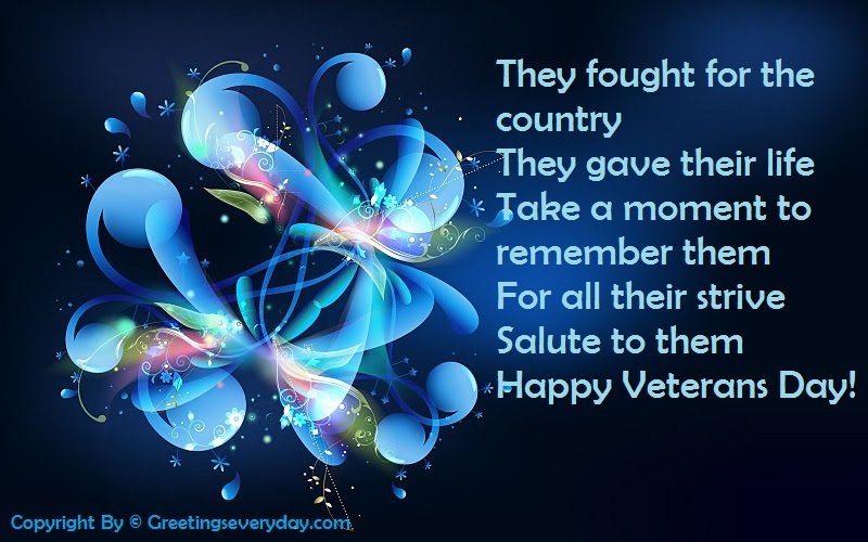 Facebook Status For Veterans Day 2016